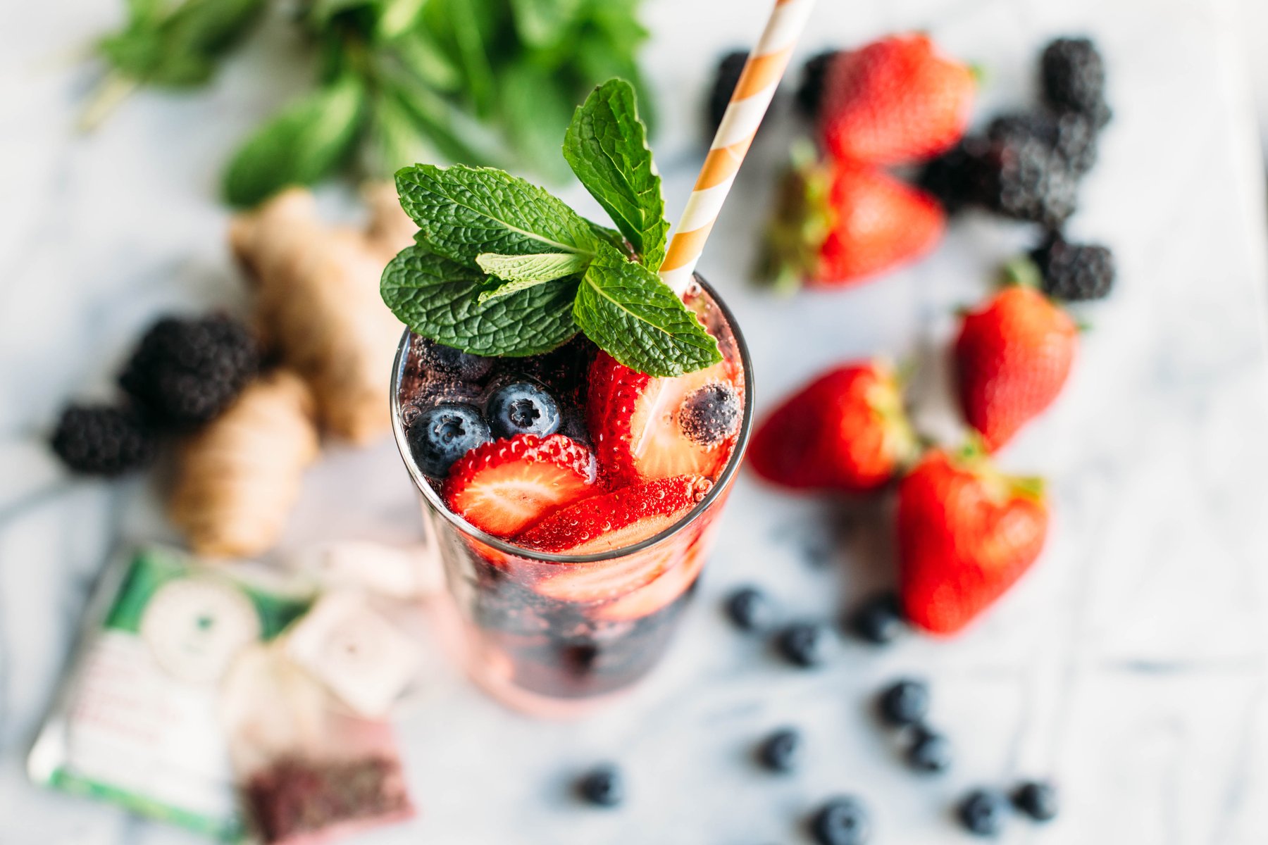 DIY Berry Refresher Inspired by Starbucks