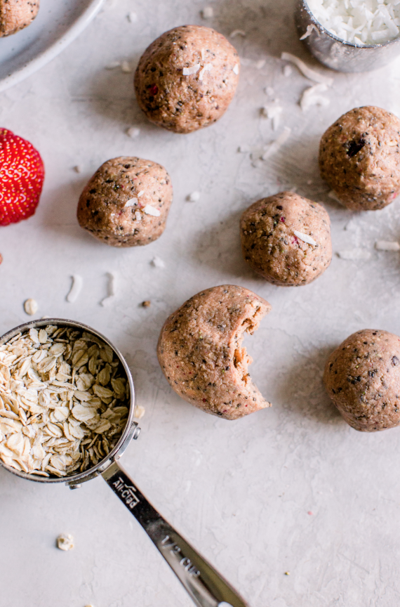 peanut butter and oats bites