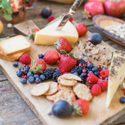 berry and cheese board