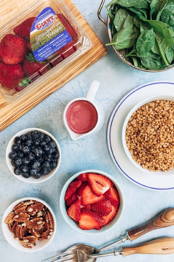 Wheat Berry Salad