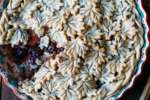 Blackberry Apple Pie