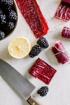 blackberry fruit leather