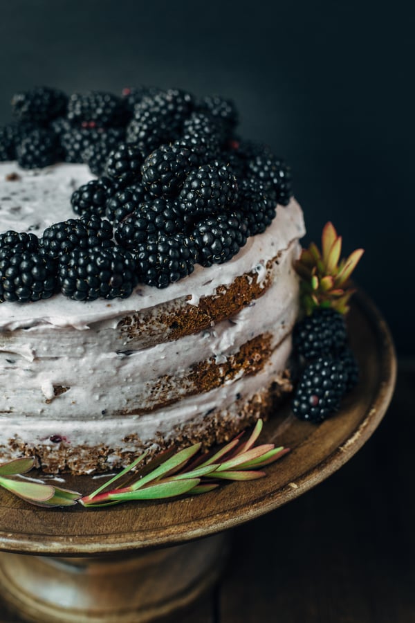 blackberry pumpkin spice cake-7