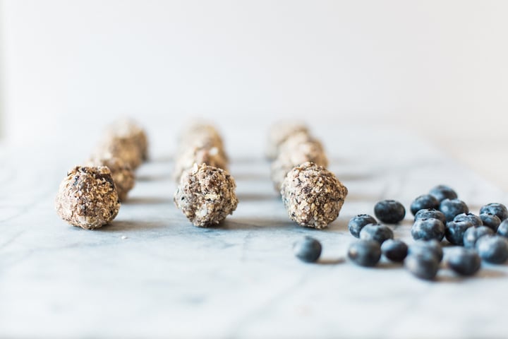 blueberry coconut bites