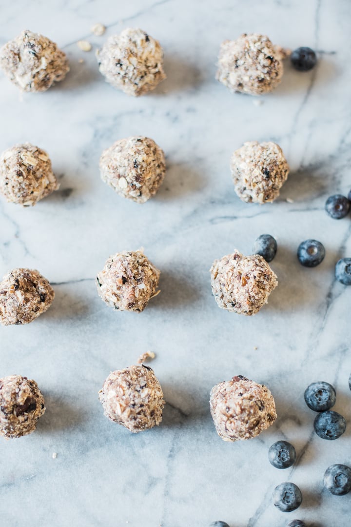 blueberry coconut bites