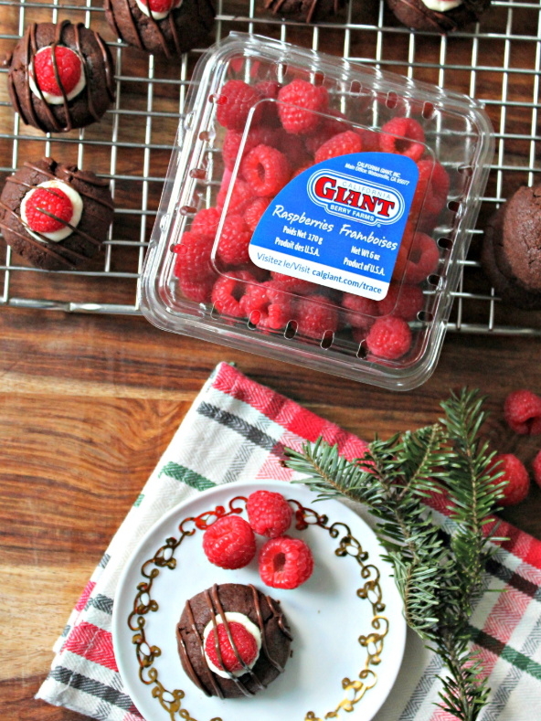 chocolate thumbprint cookies