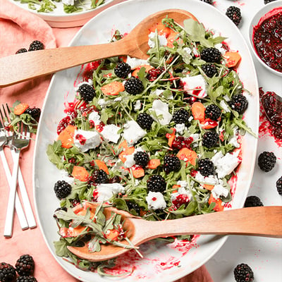 blackberry chutney salad