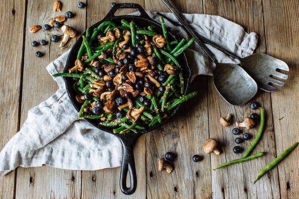 Shiitake Mushroom and Green Bean Casserole